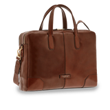 THE BRIDGE cartella in pelle linea vespucci Marrone