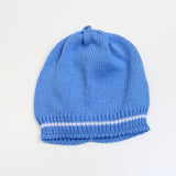 PICCOLA GIUGGIOLA CAPPELLINO in cotone ZELIG Azzurro