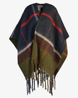 BARBOUR poncho isla bounce Tartan