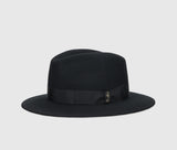 BORSALINO cappello macho in feltro lana Nero