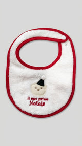 COCCODE' bavetta in spugna Panna/scozzese rosso