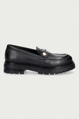 ELISABETTA FRANCHI mocassino in pelle Nero