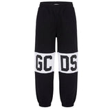 GCDS pantalone jogger logato Nero