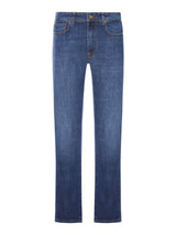 INCOTEX jeans regular in denim Blu