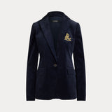 LAUREN RALPH LAUREN blazer in velluto a coste Blu