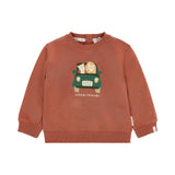LITTLE DUTCH Felpa Safari Desert red