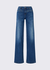 LIU JO DENIM jeans flare stonewash Blu