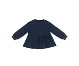 MALVI & CO maglia in maglia tagliata Blu