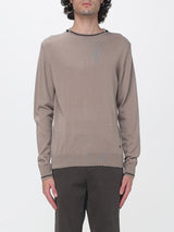 MANUEL RITZ maglia con dettagli collo Beige