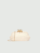 MARella ACCESSORI pochette piccola con fiore Bianco