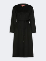 MAXMARA STUDIO cappotto lungo redingote Nero