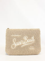 MC2 SAINT BARTH pochette aline teddy Beige