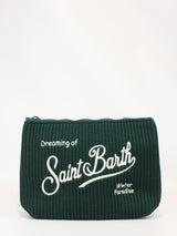MC2 SAINT BARTH Pochette aline tricot Verde