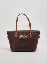MC2 SAINT BARTH borsa city bag mid nylon Marrone