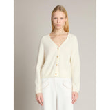 MM MAXMARA cardigan in lana e cachemire Bianco
