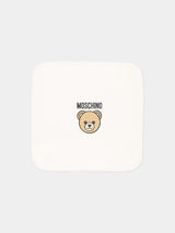 MOSCHINO KIDS coperta neonato teddy bear Bianco
