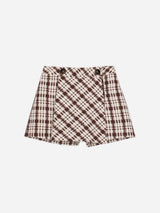 PATACHOU shorts a quadri Marrone