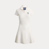RALPH LAUREN POLO abito wimbledon con cerniera Bianco