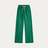 RALPH LAUREN POLO pantalone in pile Verde