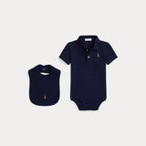 RALPH LAUREN POLO set regalo neonato Blu