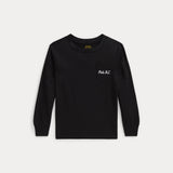 RALPH LAUREN POLO t-shirt maniche lunghe Nero
