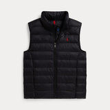 RALPH LAUREN POLO gilet trapuntato Nero