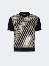 S MAXMARA maglia in filato di lana e seta Blu