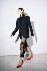 SILENCE blazer sophie Black