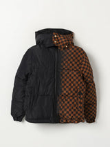 SPRAYGROUND giubbino grey check down Black/brown