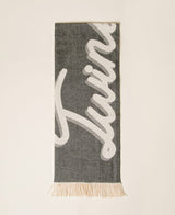 TWINSET sciarpa in panno jacquard Nero