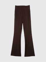 TWINSET ACTITUDE pantaloni flared Marrone