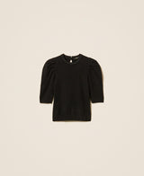 TWINSET ACTITUDE maglia con strass Nero