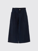 TWINSET GIRL jeans wide leg Blu