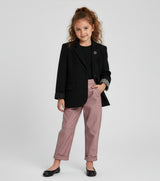 VICOLO GIRL blazer monopetto Black