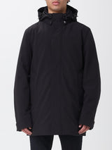 WOOLRICH parka in nylon con cappuccio Nero