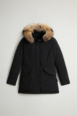 WOOLRICH parka luxury artic raccoon Nero