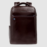PIQUADRO zaino fast check porta notebook da 14 Mogano