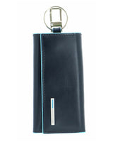 PIQUADRO portachiavi per porta blindata Blu