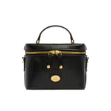 THE BRIDGE bauletto in pelle con tracolla Nero
