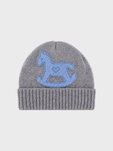 BABY LORD cappellino cavallo in lana Grigio-capri