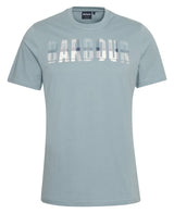 BARBOUR t-shirt thurford Azzurro