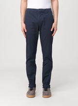 DONDUP pantalone gaubert con bottone e zip Blu