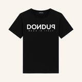 DONDUP t-shirt logo made in italy Nero