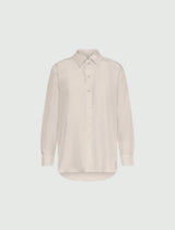 MARella camicia di pura seta Bianco