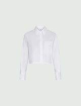 MARella camicia cropped Bianco