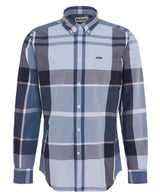 BARBOUR camicia sartoriale harris Blu