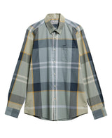 BARBOUR camicia sartoriale harris Verde