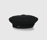 BORSALINO Basco ines in papier Nero