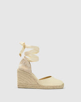 CASTANER espadrillas carina in cotone Ivory