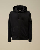 CP COMPANY felpa fleece zip Blu